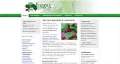 Desktop Screenshot of lifestyletreecare.co.nz